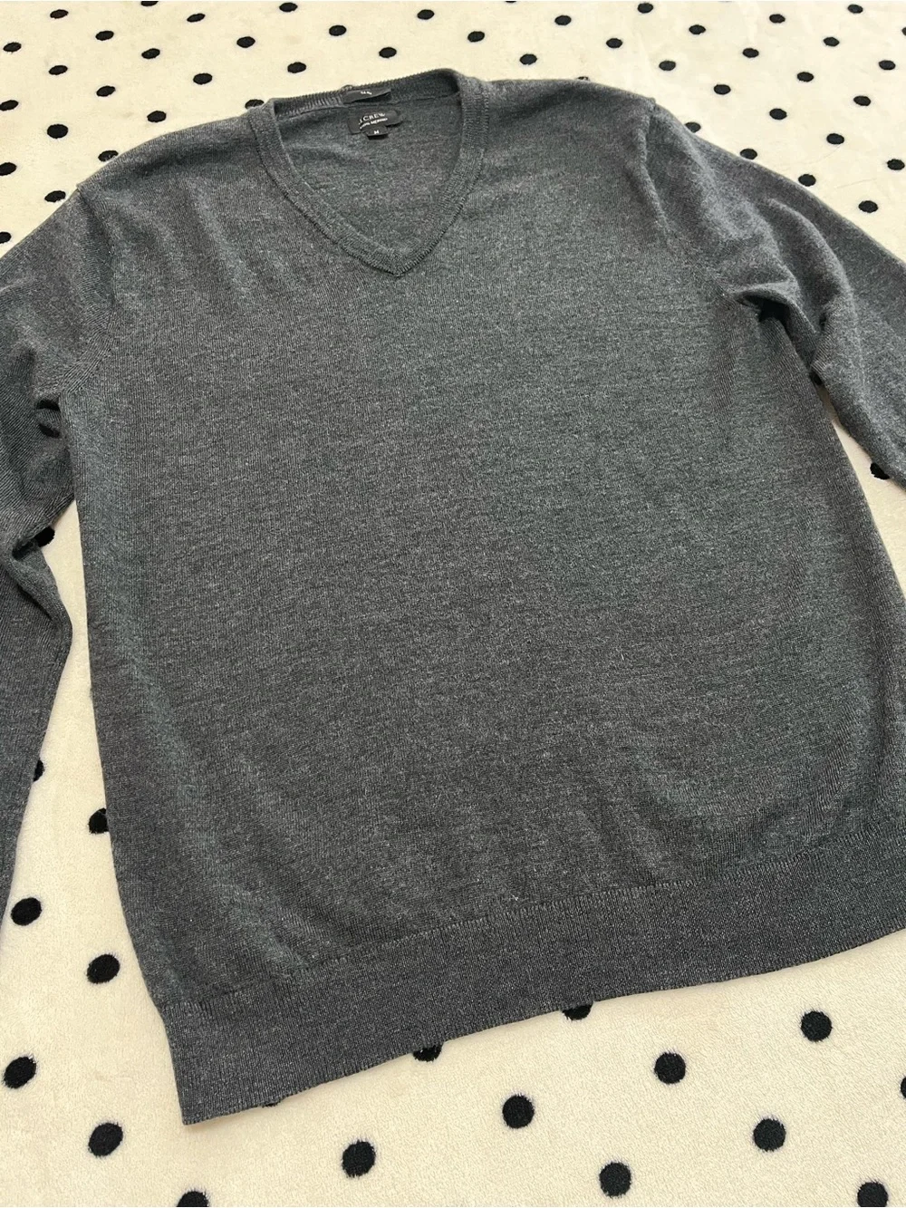 J. Crew Merino Wool V-Neck Sweater Size M